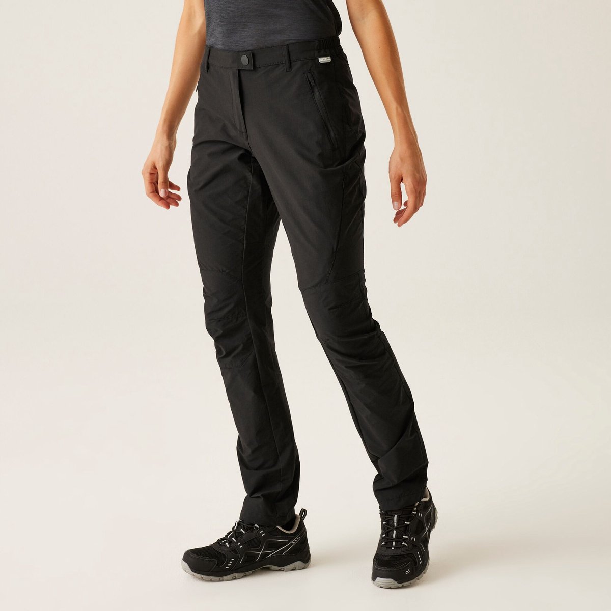 Regatta Highton Trouser Outdoorbroek Vrouwen Zwart