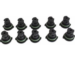 Carterplug doppen set voor DAF en MAN - 10 stuks - Olie plug dop - ASTA