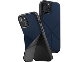 UNIQ Transforma Serie - iPhone 14 Plus Hoesje - Niebieskie - Magclick Functie - Modern Design