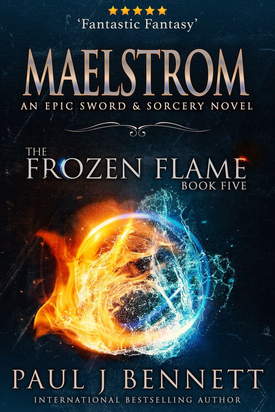 The Frozen Flame 5 - Maelstrom - cover