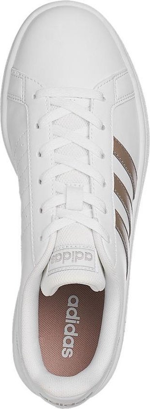 adidas Dames Witte Grand Court Base - Maat 37 1/3 | bol.com