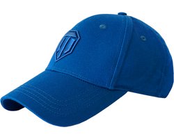 World Of Tanks - Baseball Pet - Logo - Blauw