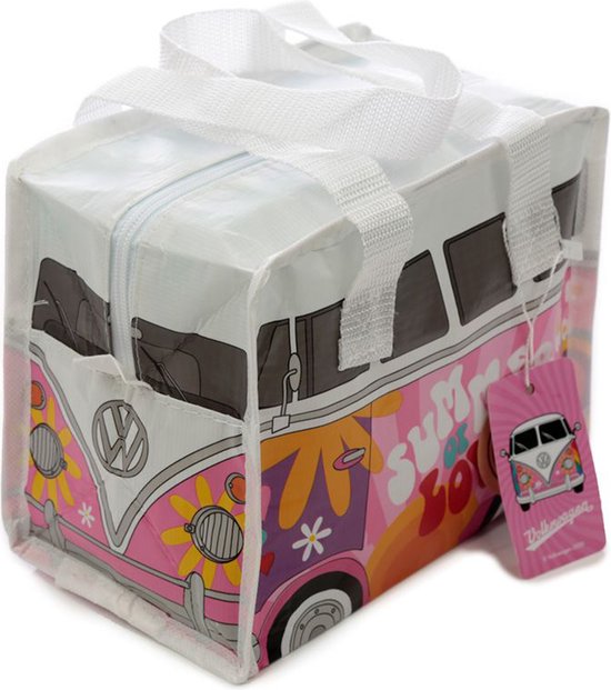 Lunchtas - Volkswagen - roze - 4 liter - 16 x 21 x 12 cm - lunchtrommel - picknick/strand van Volkswagen — afbeelding 4