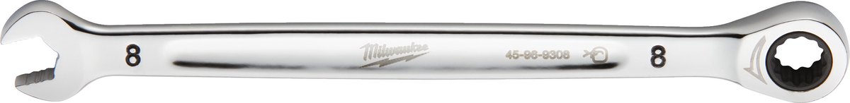 Milwaukee MAX BITE™ Ringsteeksleutel met ratel 8mm - 4932471501