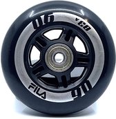 Bol.com Fila Skatewielen 90mm 83A 8 pack Zwart aanbieding Bol.com Fila Skatewielen 90mm 83A 8 pack Zwart aanbieding