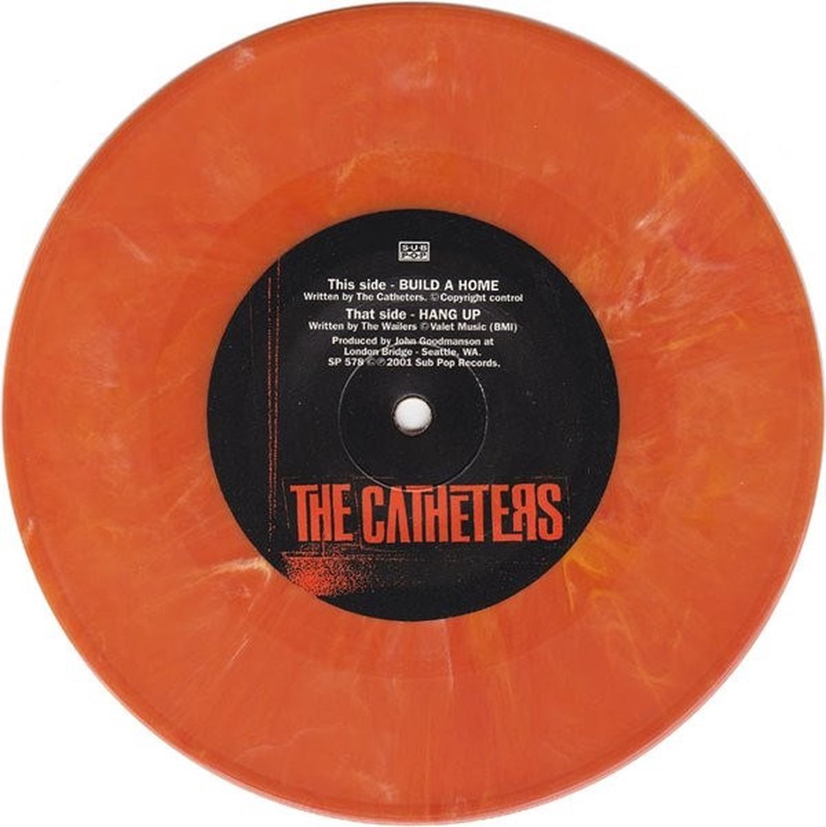 The Catheters - Build A Home (7" Single) (Coloured Vinyl)