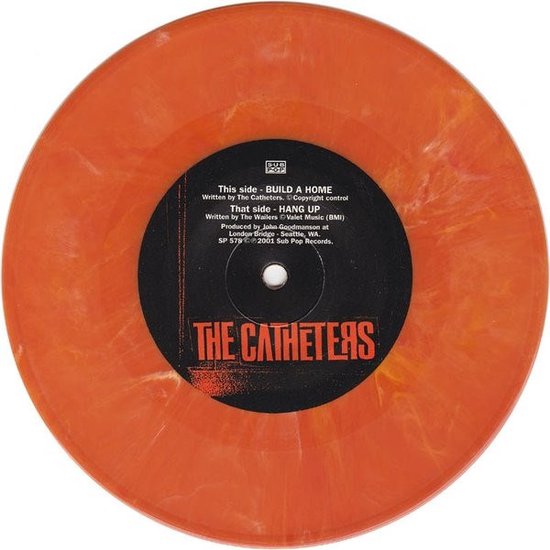 The Catheters - Build A Home (7" Single) (Coloured Vinyl)