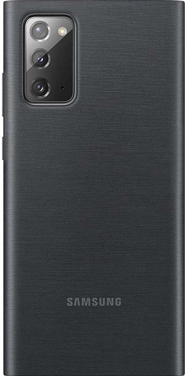 Samsung LED View Hoesje - Samsung Galaxy Note 20 - Zwart