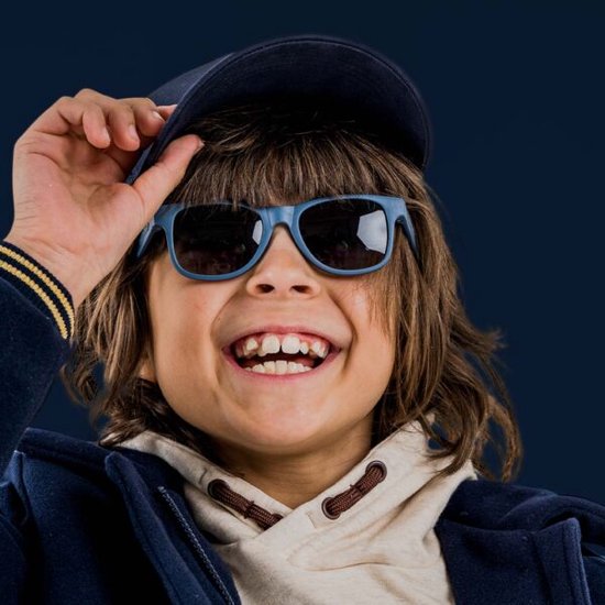 Kinder zonnebril. FatOncles BILLY-small, zwart. Flexibel, ultralicht & veilig. Voor kinderen van 3 t/m 5 jaar. van Kinder — afbeelding 4