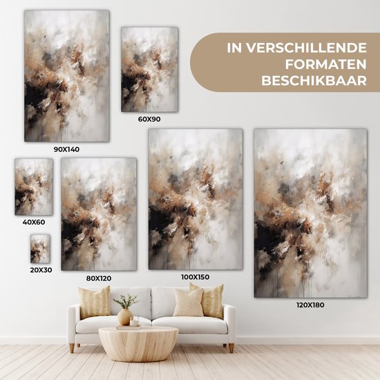 Tableau sur toile 20x30 cm - Tableaux abstraits sur toile - Accessoires de décoration de chambre - Tableaux modernes salon - Décoration murale chambre - Décoration murale cuisine - Tissu mural design d'intérieur - Décoration maison