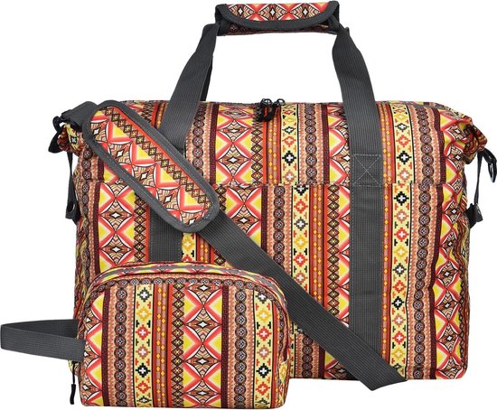 Lekespring Laptoptas met wieltjes, waterdichte rolportemonnee, zachte