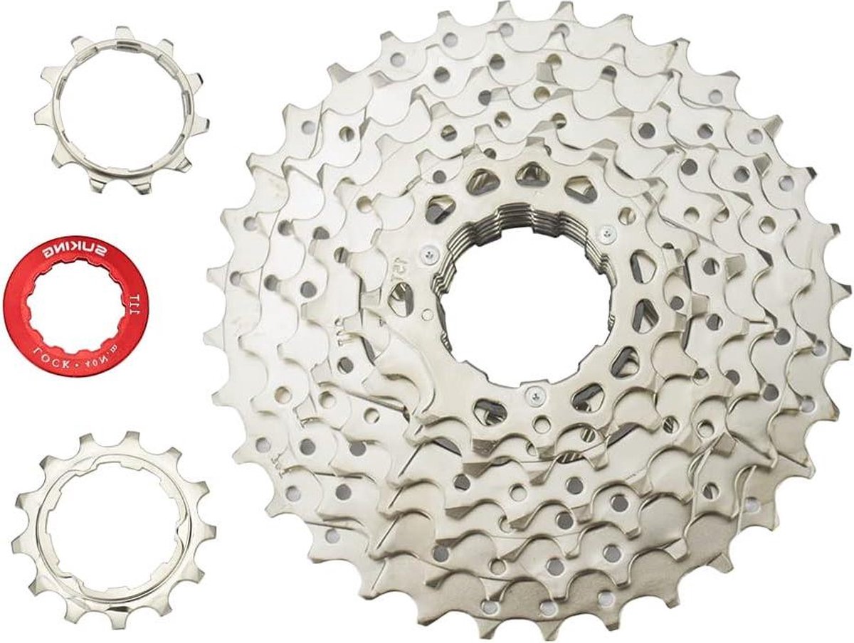 8-versnellingen brede verhouding MTB mountainbike cassette - geschikt voor racefiets BMX - SRAM Shimano 11-32T