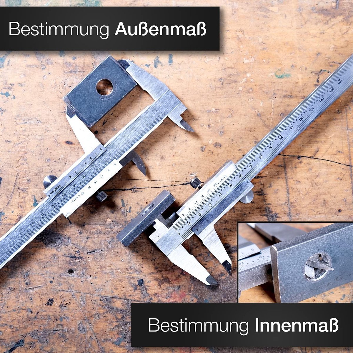 Jauge de cylindre en alliage d'aluminium - DUOKON - Mesure de diamètre