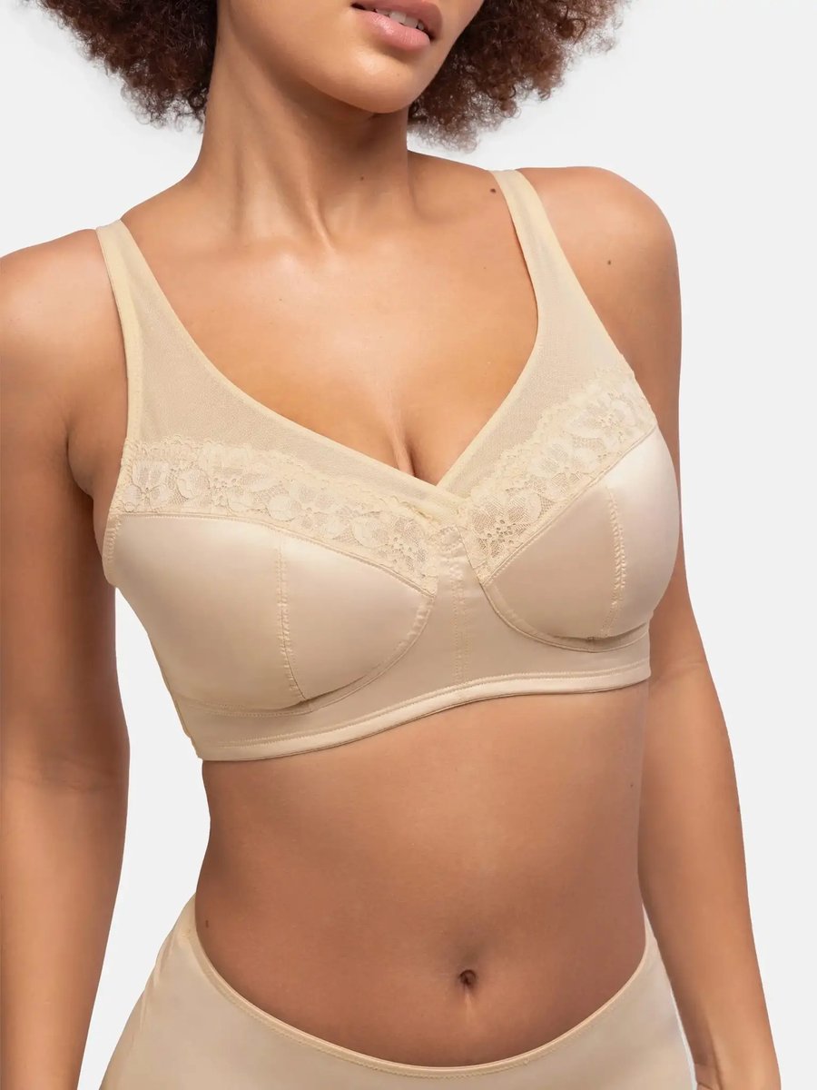 Dorina Minimizer BH zonder beugel - Teagan - 85E - Beige