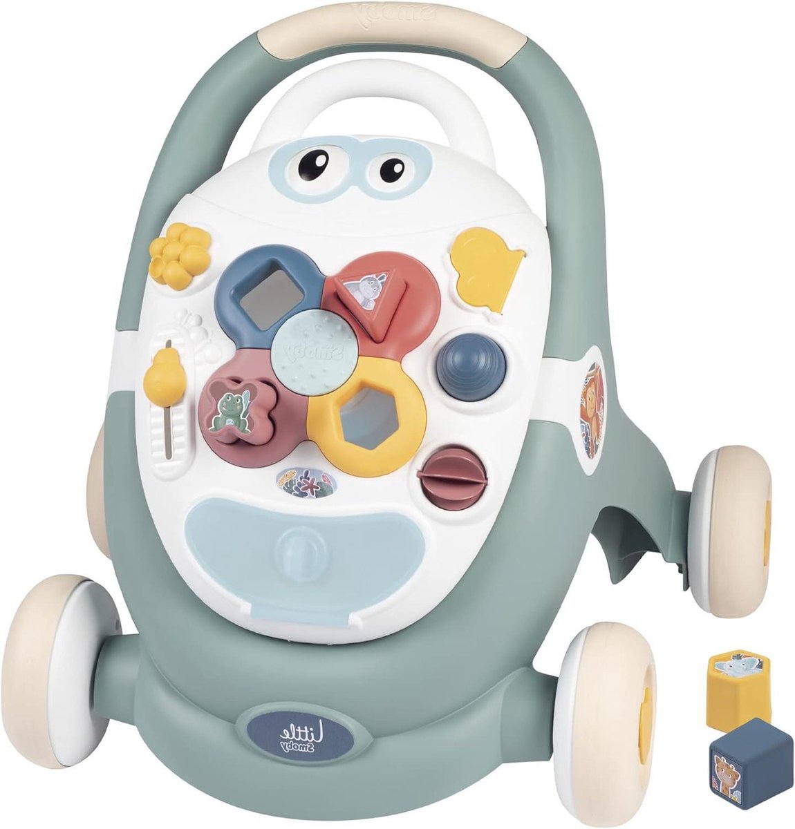 Loopwagen 3-in-1 Vanaf 12 maanden Little Tiger Looptrainer Houten Speelgoed Loopwagen