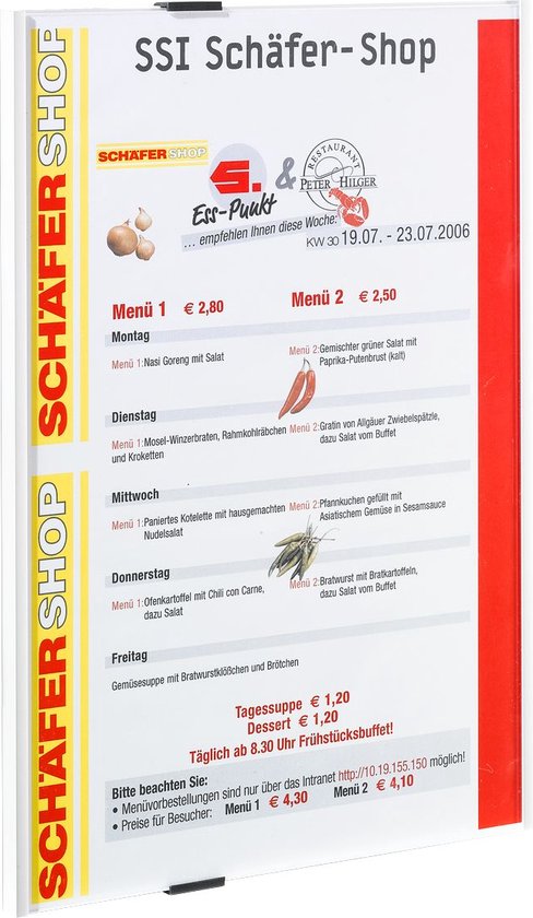 Menoor Premium Schuifbord Wit Vrij Bezet Groen Rood 150x40mm