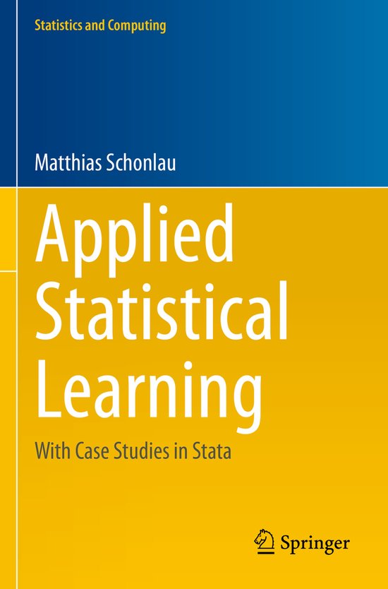 Statistics and Computing- Applied Statistical Learning - cover