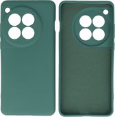 Coque adaptée au OnePlus 12 - Coque arrière Fashion - Coque de téléphone colorée - Vert foncé
