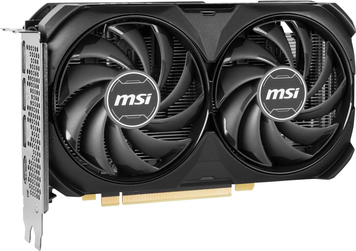 Msi Nvidia Geforce Rtx 4060 Ti Ventus 2X Black 8G Oc - Pcie 4.0 - 1X Hdmi 2.1A videokaart - afbeelding 6