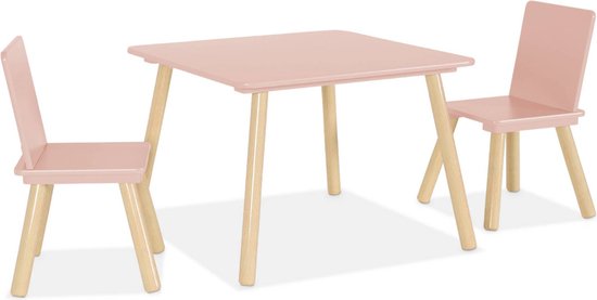 1 Tafel En 2 Stoelen - Dierenmotief - Groen