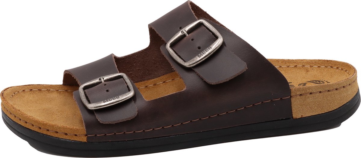 MUBB Dark Brown Slipper Heren - Maat 42
