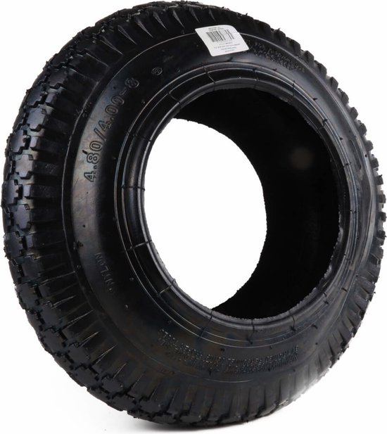 Buitenband Kruiwagenwiel 4.80/4.00-8  – 39x39cm | Skelterwiel