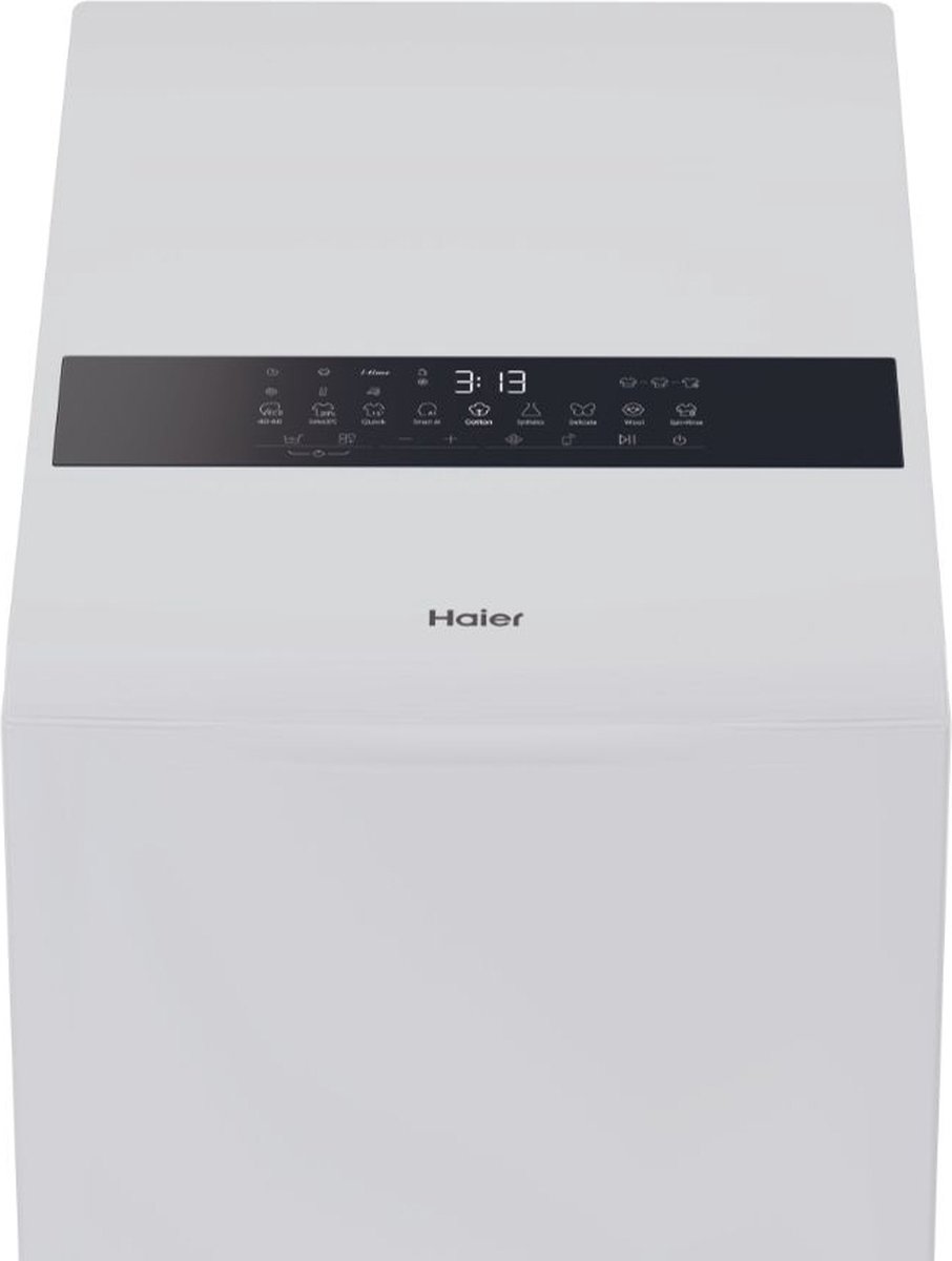Haier HW90-BPD13386U-S - Wasmachine - 9kg - A - Extra stil (72dB) - Bovenbelading - Autodose - Mix Power System - Touch Display - 9 programma's - Geconnecteerd - 10 jaar garantie op onderdelen thumbnail 5