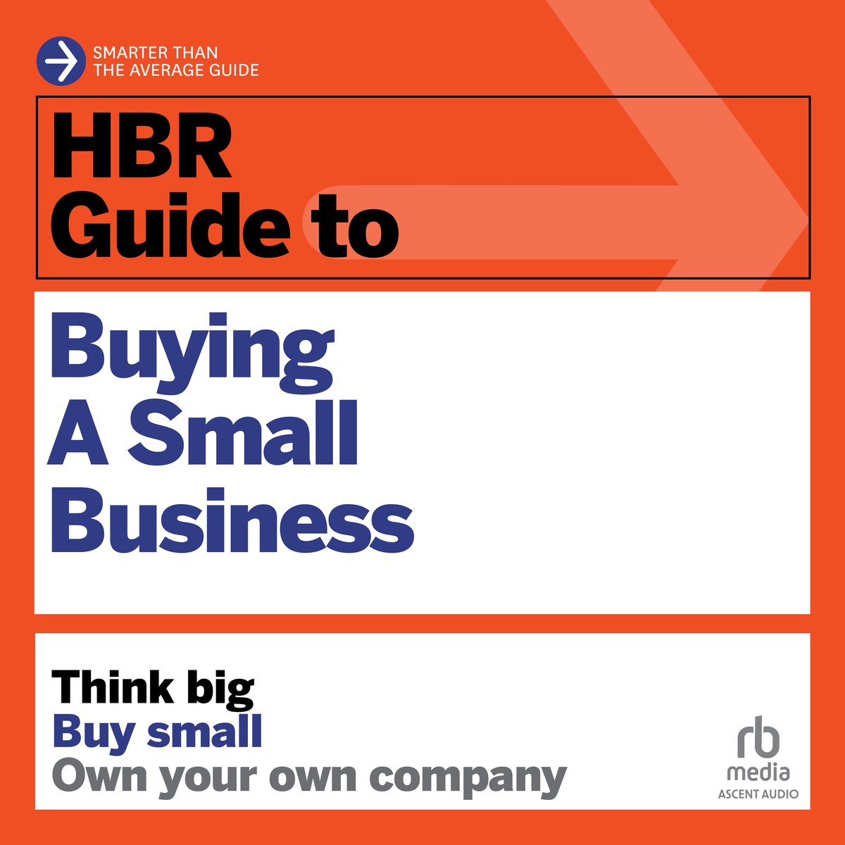 Omslag van HBR Guide to Buying a Small Business