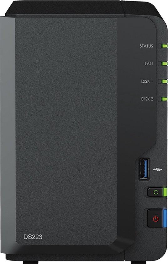 Synology DS223 – NAS – 2 bays – 0TB