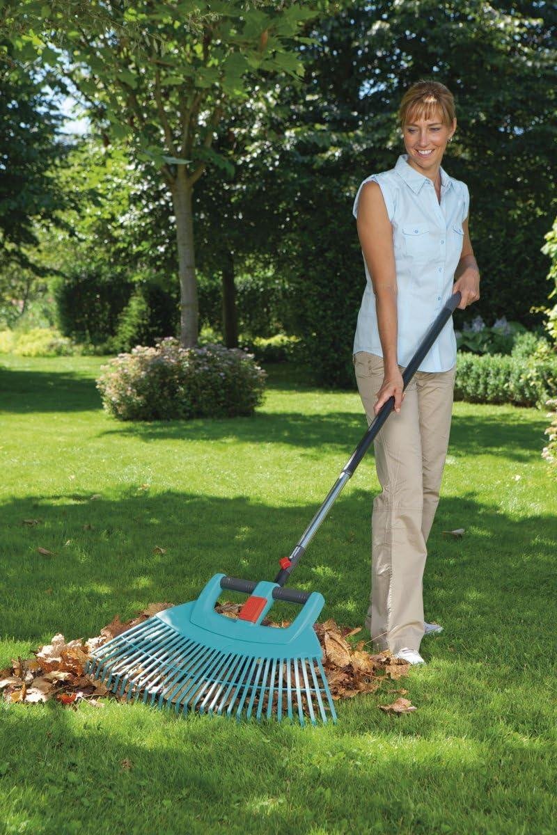 Ergoline combisystem 130 cm aluminium steel met gebogen handgreep