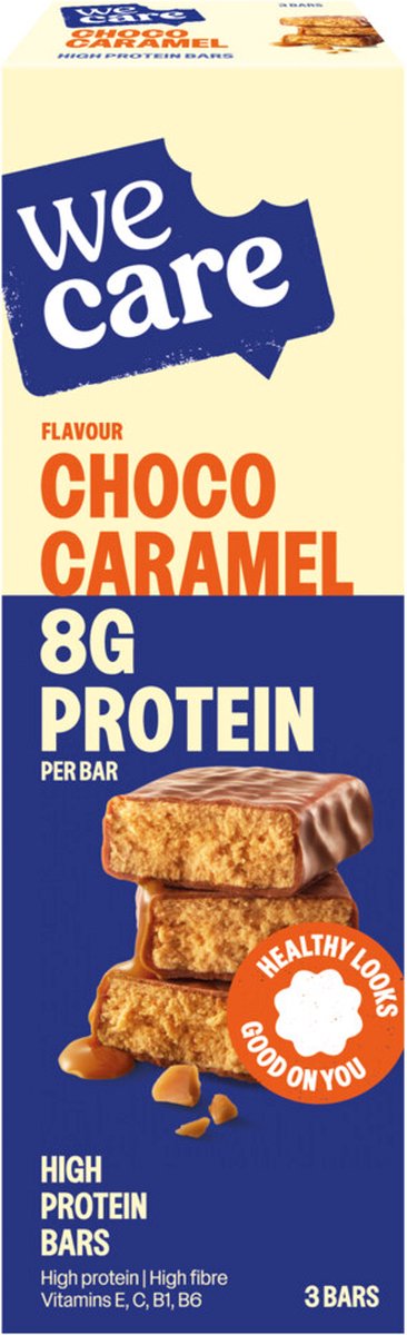 WeCare High protein Bars Choco Caramel - 81 gr