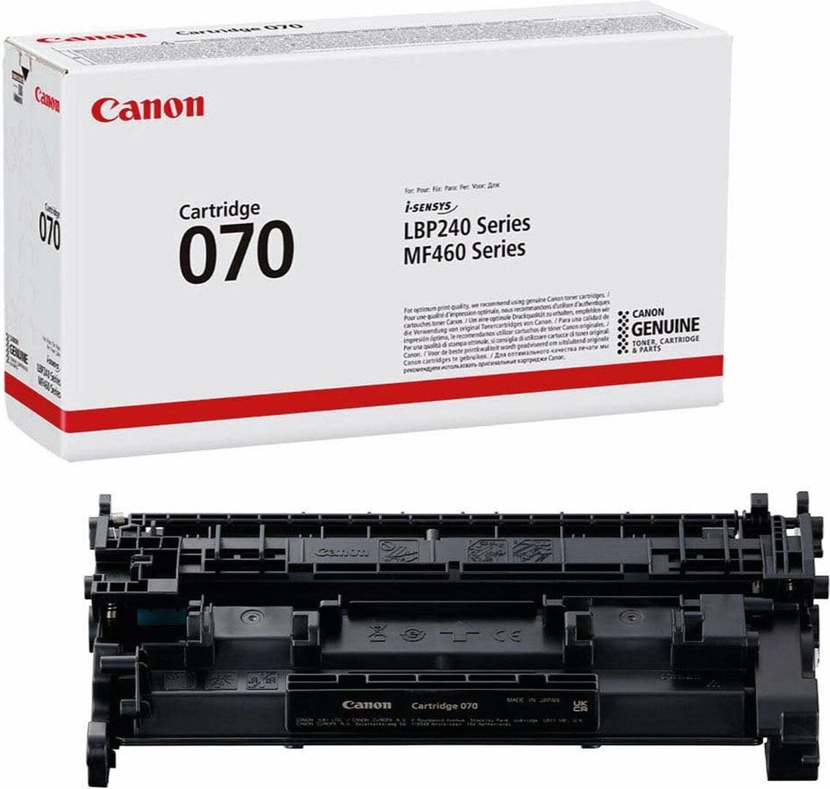 Canon 070 tonercartridge 1 stuk(s) Origineel Zwart