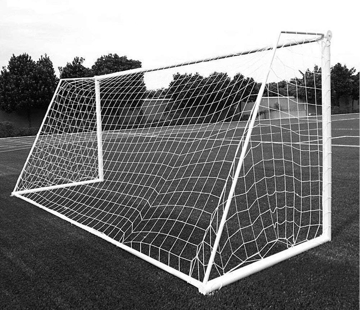Voetbalnet - Geschikt voor tuin en training met nylon en stalen frame