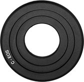Adapter C-EOS: C mount movie Lens - Canon DSLR Camera