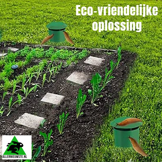 Lot De 6 Pièges à Limaces Et Escargots Pour Jardin - Pièges à Bière Écologiques En Plastique Robuste