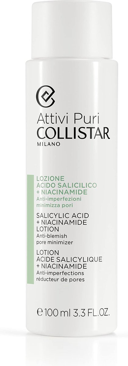 Goedkoopste Collistar Attivi Puri Salicylic Acid Niacinamide Gezichtslotion 50ml