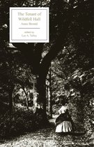 Boek 'The Tenant of Wildfell Hall' door Anne Brontë, met op de cover een vrouw in een lange jurk op een bospad.