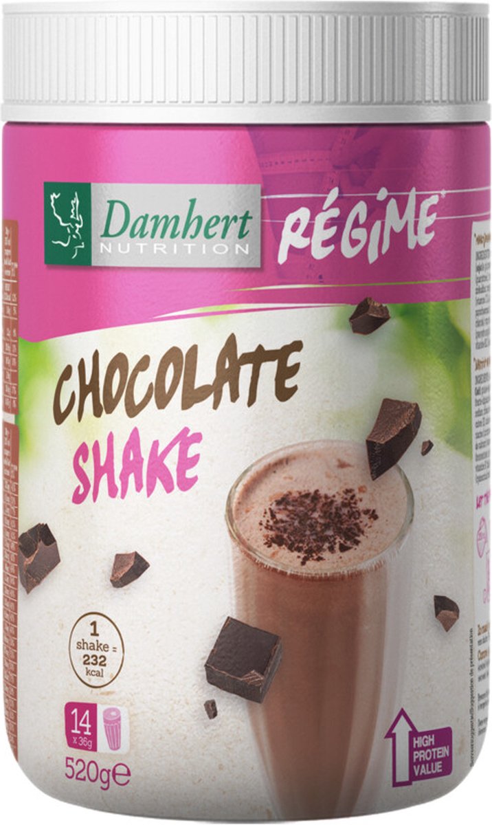 Goedkoopste Damhert Maaltijdshake Chocolade 520 gr