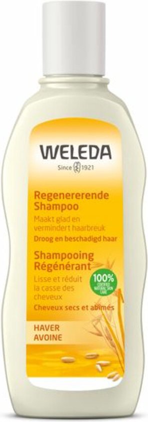 Foto: Weleda regenererende shampoo haver 190ml 100 natuurlijk