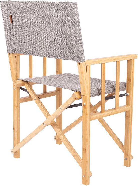 Bo-Camp - Urban Outdoor - Regisseursstoel - Chichester - Grijs van Bo-Camp — afbeelding 2