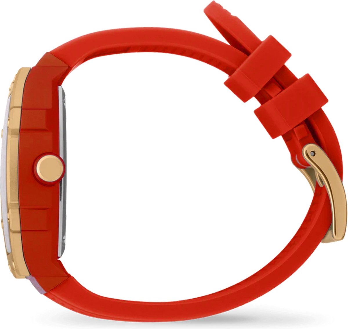 Ice Watch Ice Boliday - Red Gold 023320 Horloge - Siliconen - Rood - Ø 41.5 mm