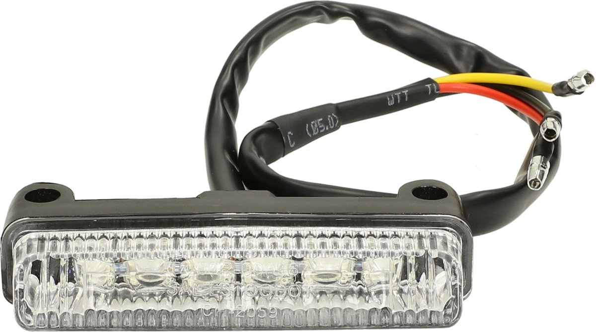 Achterlicht LED mini recht transparant
