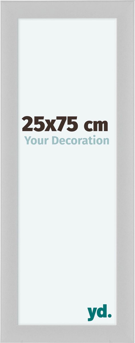 yd. Your Decoration - Fotolijst 25x75 cm - MDF - Wit Mat - Como