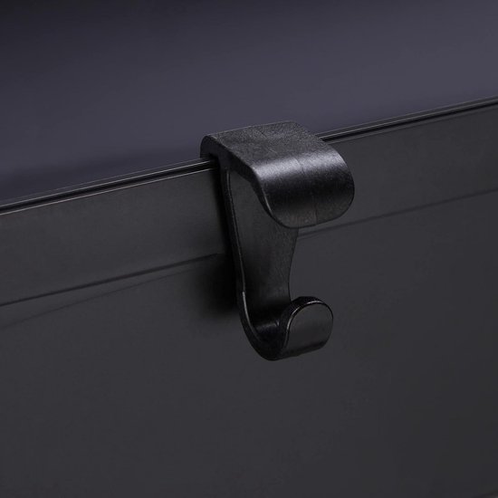 Tatay Etagère d`Angle avec 2 Portes Plastique Bleu Translucide 20 x 20 x 62,5 cm - 4480100