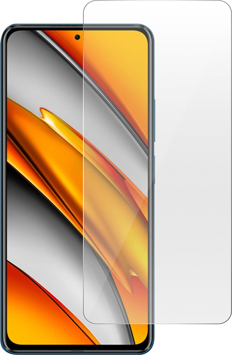 Gehard Glas Geschikt voor Xiaomi Poco F3 9H Anti-vlekken transparant