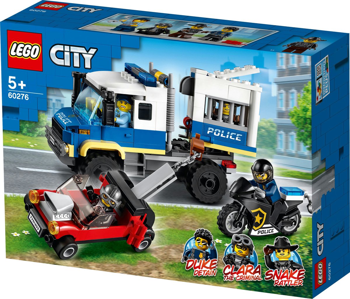 LEGO City Politie gevangenentransport 60276 — afbeelding 13
