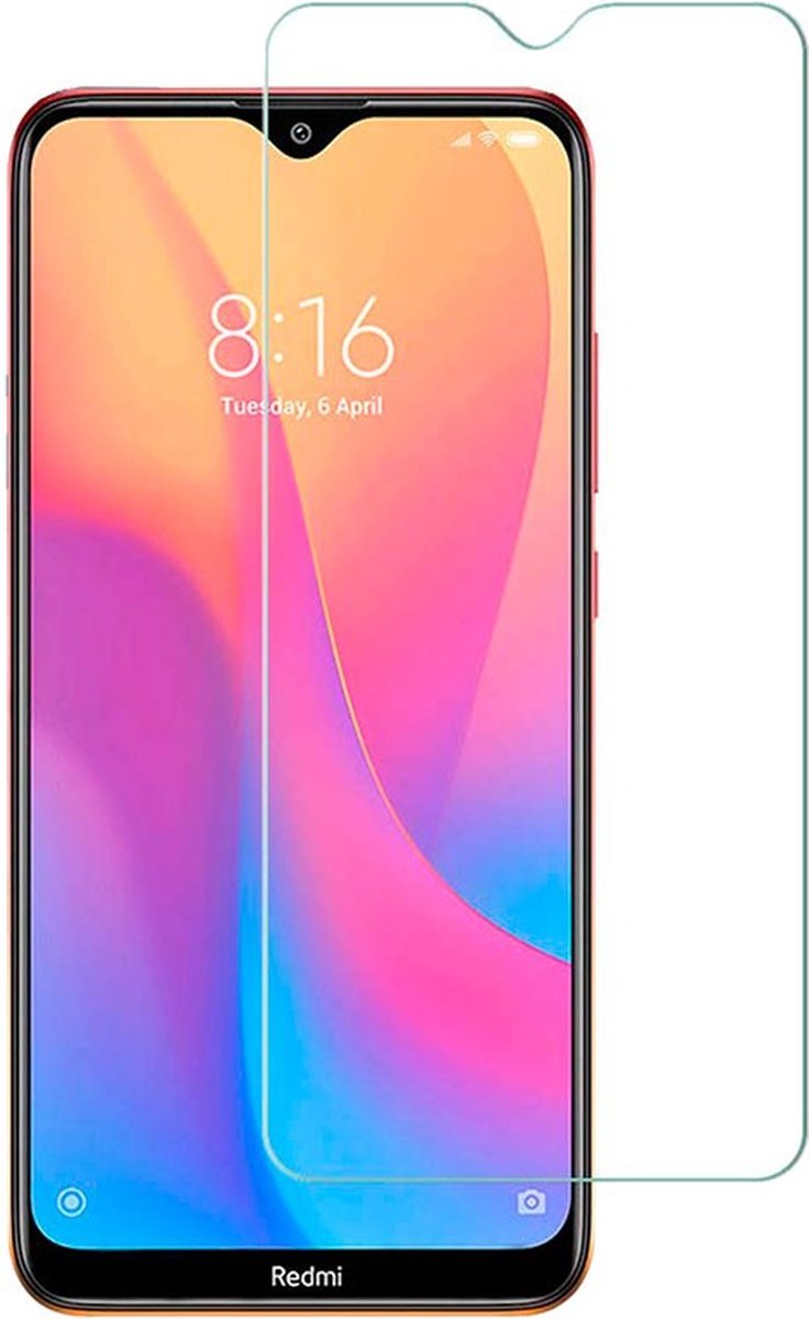 LuxeBass Screenprotector geschikt voor Xiaomi Redmi 8 - beeldscherm - scherm - tempered glas