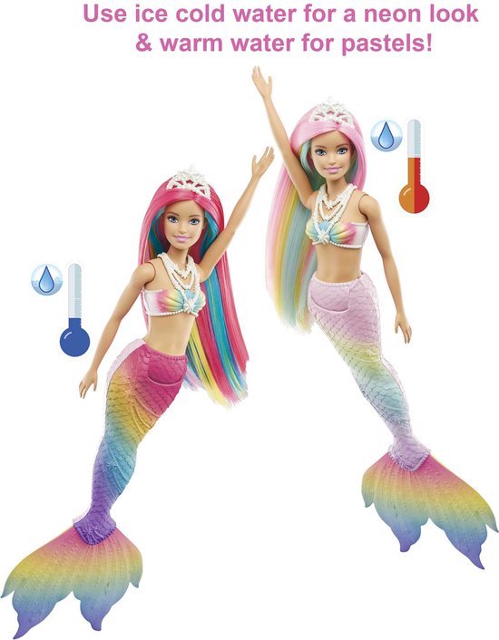 Barbie Dreamtopia Regenboogmagie - Zeemeerminpop Blond — afbeelding 2