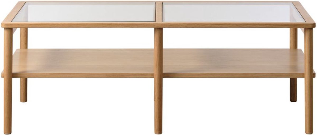 Giga Living Salontafel Naturel Eikenhout - 24kg - 120x60x41cm - Elba