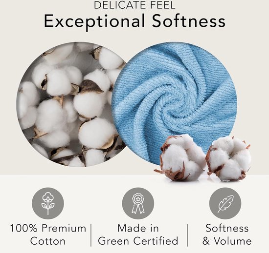 Gastendoekje, turquoise, 100% katoenen badstof, Oeko-Tex®-standaard 100, premium kwaliteit, 500 g/m², 8 stuks